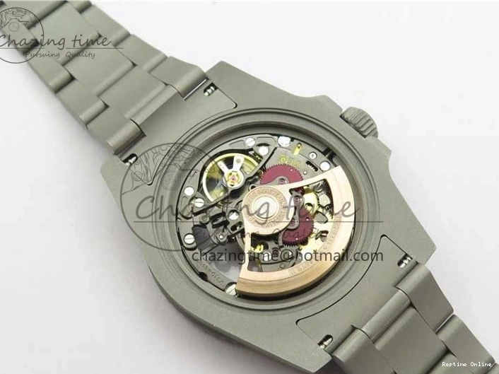 0522 Submariner 116610 Andrea Pirlo Sandblasted ROF Best Edition Carbon Bezel on Skeleton DIal SA TimelessDesign 2789